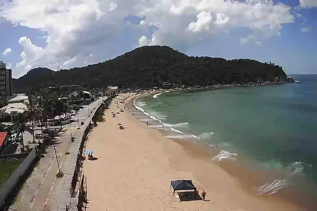 度假居 Casa Pe Na Areia, De Frente Ao Mar Em Itapema别墅